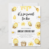 誕生日の招待Any Ageに甘い 招待状 (正面)