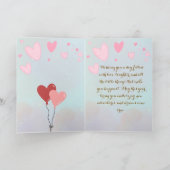 誕生日の挨拶カード カード (内部)