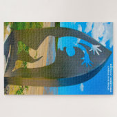 誕生日の挨拶ケアンズオーストラリア ジグソーパズル (横)