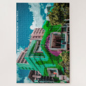 誕生日の挨拶ブリスベンAustralia ジグソーパズル (縦)