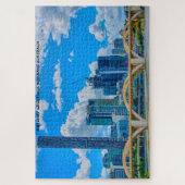 誕生日の挨拶ブリスベンAustralia ジグソーパズル (縦)