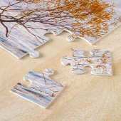 誕生日の挨拶ワナカニュージーランド ジグソーパズル (側面)