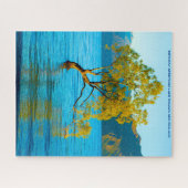 誕生日の挨拶ワナカニュージーランド ジグソーパズル (横)