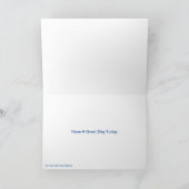 誕生日の挨拶状のためのカウボーイのイメージ カード (内部)