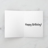 誕生日の挨拶状 シーズンカード (内部)