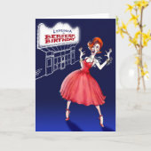 誕生日の挨拶状#1 (ブランク) カード (黄色い花)