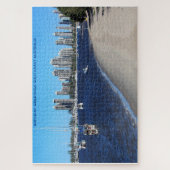 誕生日の挨拶金ゴールドコーストオーストラリア ジグソーパズル (縦)