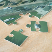 誕生日の挨拶金ゴールドコーストオーストラリア ジグソーパズル (側面)