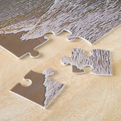 誕生日の挨拶金ゴールドコーストクイーンズランドオーストラリア ジグソーパズル (側面)