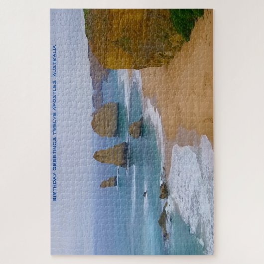 誕生日の挨拶12使徒オーストラリア ジグソーパズル (縦)