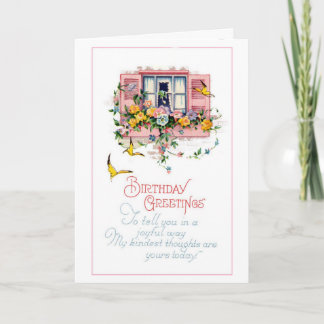 誕生日の挨拶 カード