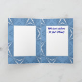 誕生日の挨拶-氷河、Grindelwald カード (内部)