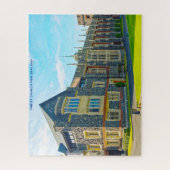 誕生日の挨拶Christ Church New Zealand Jigsa ジグソーパズル (縦)