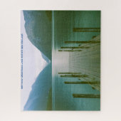 誕生日の挨拶Lake Rotoitiニュージーランド ジグソーパズル (縦)