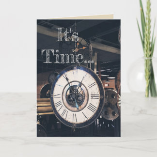 誕生日の時間 カード