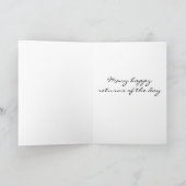 誕生日の木 カード (内部)