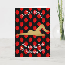 誕生日の次の365スイミング日 カード