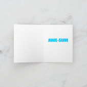 誕生日の母 カード (内部)