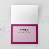 誕生日の気分 カード (内部)