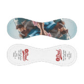 誕生日の父の日 – 子どもからパパの写真 野球ボール (パネル)