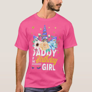 誕生日の父ギフトユニコーンビ Tシャツ