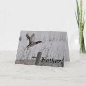 誕生日の父 カード (正面)