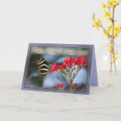 誕生日の特別な願い カード (黄色い花)