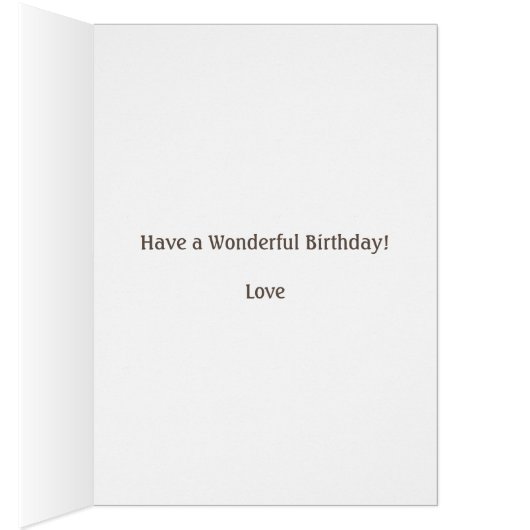 誕生日の猫数々のと色の風船カード (内側 (右))