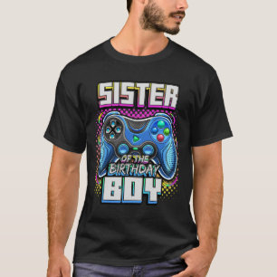 誕生日の男の子のマッチング家族のビデオゲーム部 Tシャツ