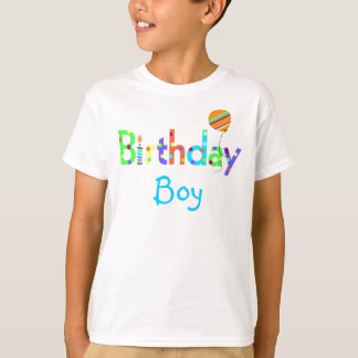 誕生日の男の子のTシャツ Tシャツ