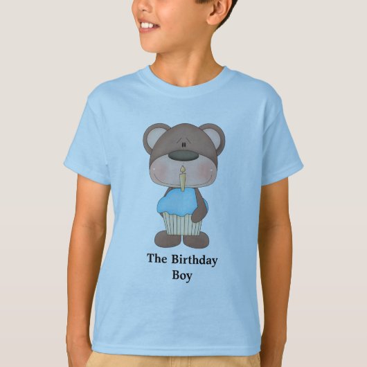 誕生日の男の子のTシャツ Tシャツ (正面)