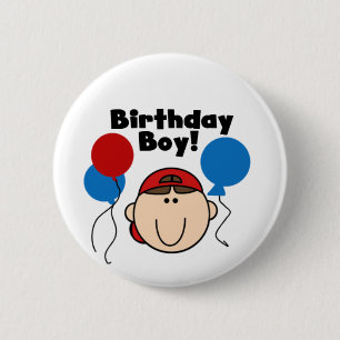 誕生日の男の子 缶バッジ