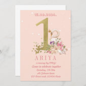 誕生日の白鳥 招待状 (正面/裏面)