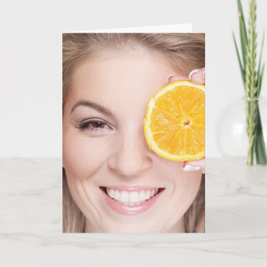 誕生日の皮肉なカードが遅れて嬉しい カード (正面)