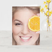 誕生日の皮肉なカードが遅れて嬉しい カード (黄色い花)