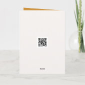 誕生日の秋のハムスターがクルミの殻に カード (裏面)