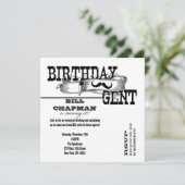 誕生日の紳士 招待状 (スタンド正面)