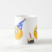 誕生日の絵文字 コーヒーマグカップ (中央)