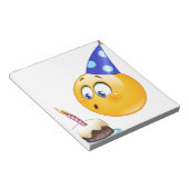 誕生日の絵文字 ノートパッド (アングル)