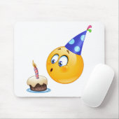 誕生日の絵文字 マウスパッド (マウス)