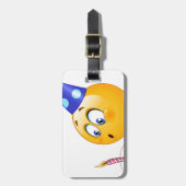 誕生日の絵文字 ラゲッジタグ (正面縦)