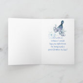 誕生日の義理の弟さん タコがあなたを抱きしめるかもしれない カード (内部)