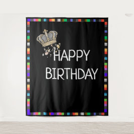 誕生日の背景 タペストリー