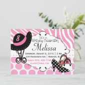 誕生日の花型女性歌手の招待状 招待状 (スタンド正面)