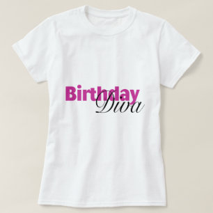 誕生日の花型女性歌手(2) Tシャツ