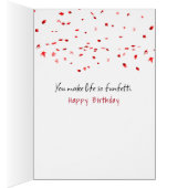 誕生日の花束を持つ棒人間女子 (内側 (右))