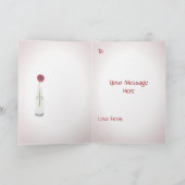 誕生日の花 カード (内部)