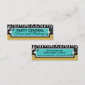 誕生日の蜂の名刺 スキニー名刺 (正面/裏面)