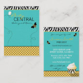 誕生日の蜂の名刺C2 名刺 (正面/裏面)