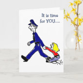 誕生日の言い訳をする時間 カード (黄色い花)